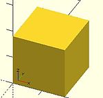 OpenSCAD example Cube.jpg